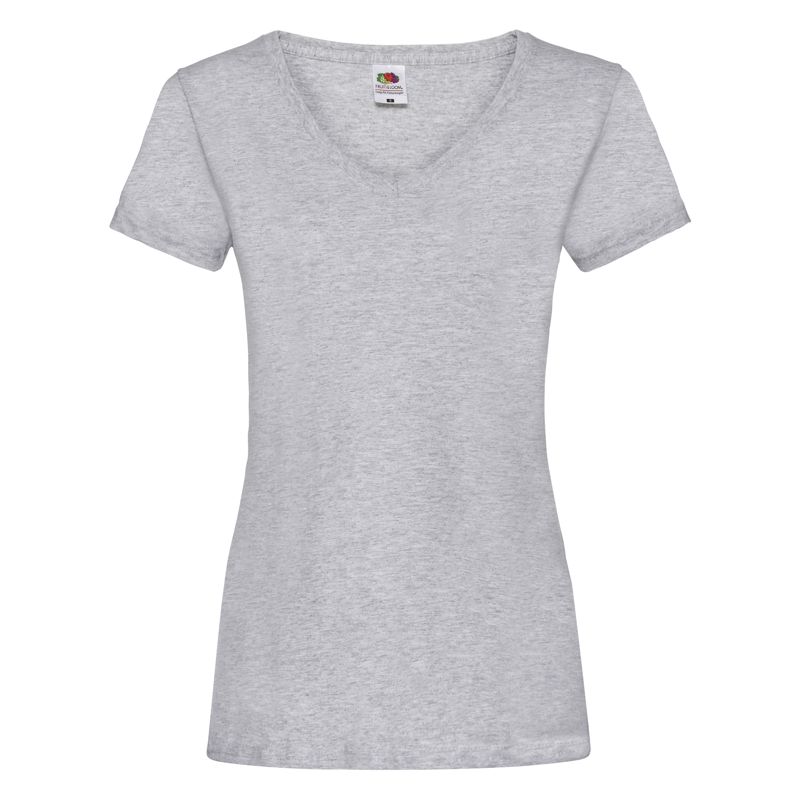 Damen T Shirt Valueweight V Neck T Mit V Ausschnitt Perfekt Als