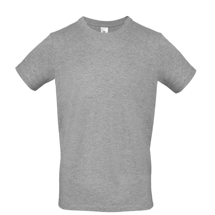 B&C Herren T-Shirts E150 100%BW 150g - Zum Bedrucken