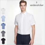 Hemd Tailored Kurzarm von Seidensticker zum Besticken mit Firmen Logo