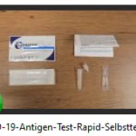 Video vom COVID-19 Antigen Test