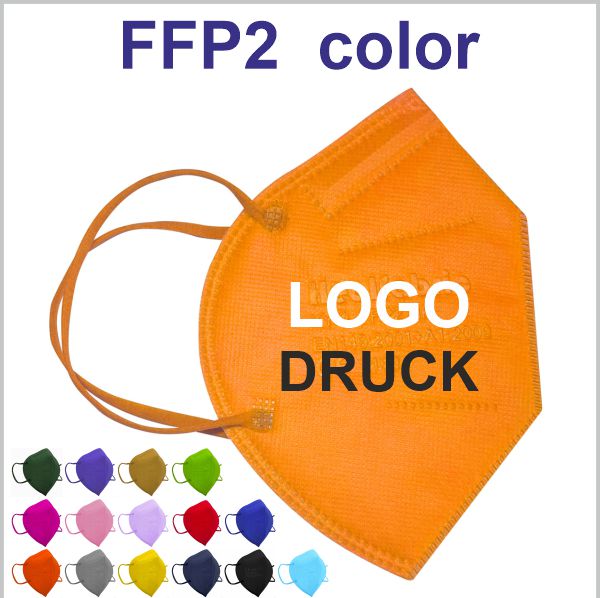 FFP2 CN farbige Masken bedrucken